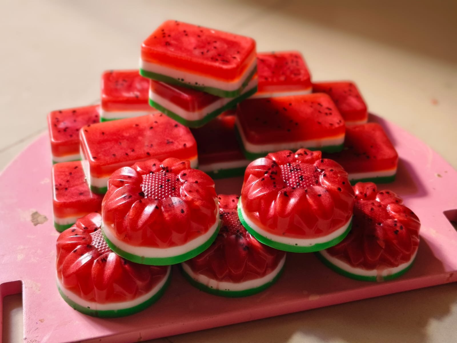 Watermelon Bliss Handmade Soap - Image 2