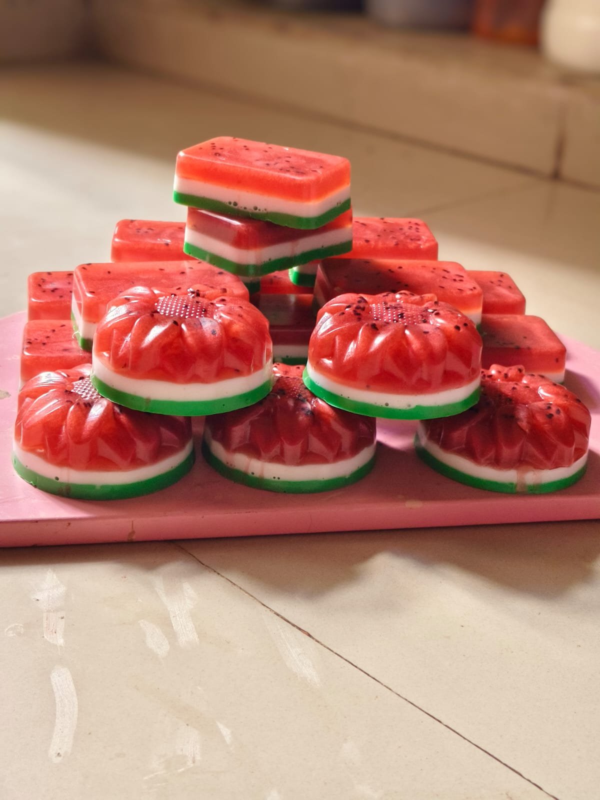 Watermelon Bliss Handmade Soap - Image 3